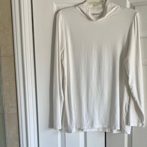 Chico's Cream Mock Neck